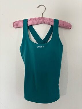 Onset Active green/Blue tank top